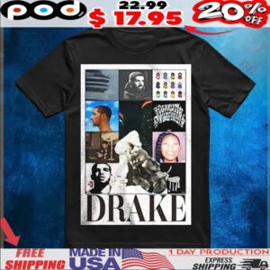 Drake all album poster shirt