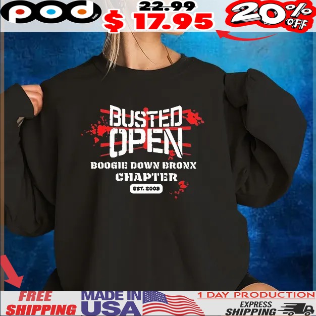 Busted Open boogie down bronx chapter T Shirt
