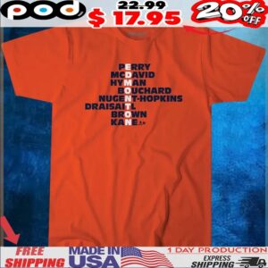 Edmonton Hockey Names 2025 T Shirt