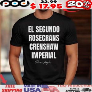 El Segundo Rosecrans Crenshaw Imperial Shirt