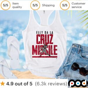 Elly De La Cruz Missile off the Bat T Shirt