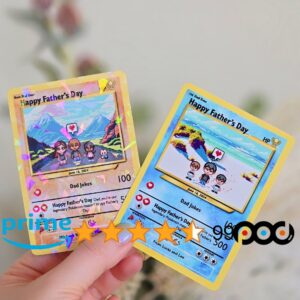 Free Custom Father's Day Pokemon Hologram Card