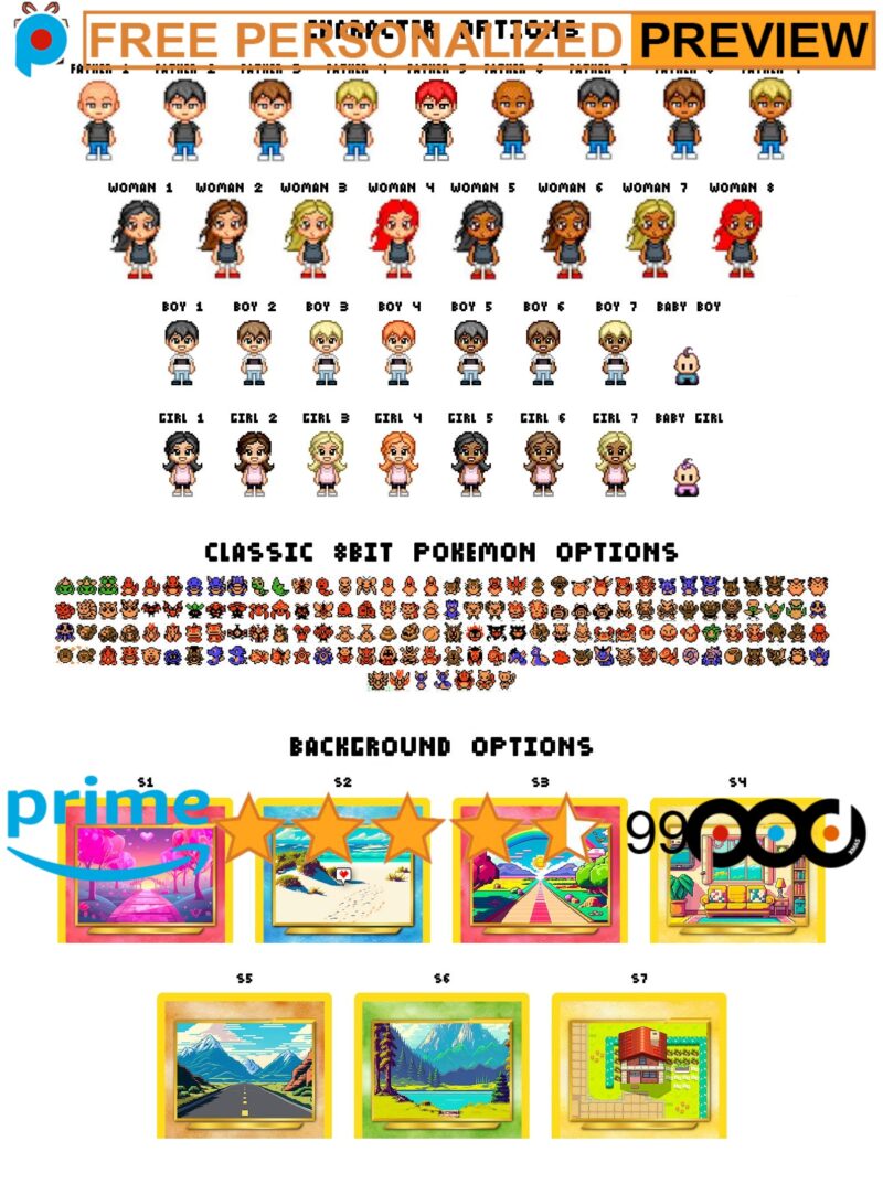 Free Custom Father's Day Pokemon Hologram Card Free Custom Father's Day Pokemon Hologram Card