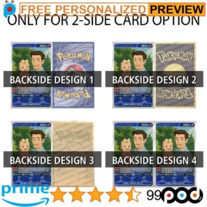 Free Custom Photo Anime Best Dad Super Hero Dad Wallet Card Father's Day Hologram Card