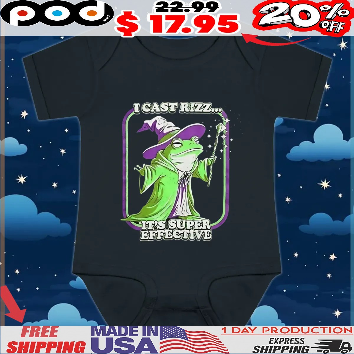 Frog wizard I cast rizz it’s super effective t shirt Frog wizard I cast rizz it’s super effective t shirt