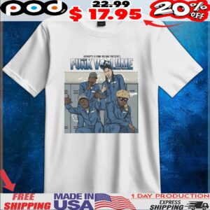 Funk Volume autographed Hopsin Jarren Benton Tour t shirt
