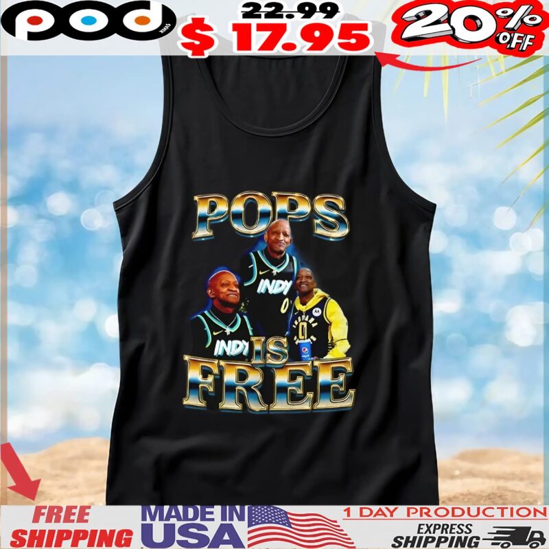 John Haliburton Indiana Pacers pops is free t shirt