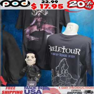Ghost Skeletour World Tour 2025 Paris shirt