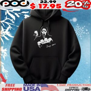 Ghostface scream 5 cream t shirt