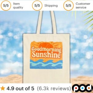 Good Morning Sunshine Sea T Shirt