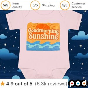 Good Morning Sunshine Sea T Shirt