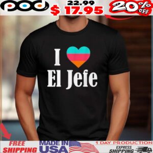 Gregg Popovich I Love El Jefe San Antonio Spurs Shirt