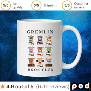Gremlin Book Club t shirt