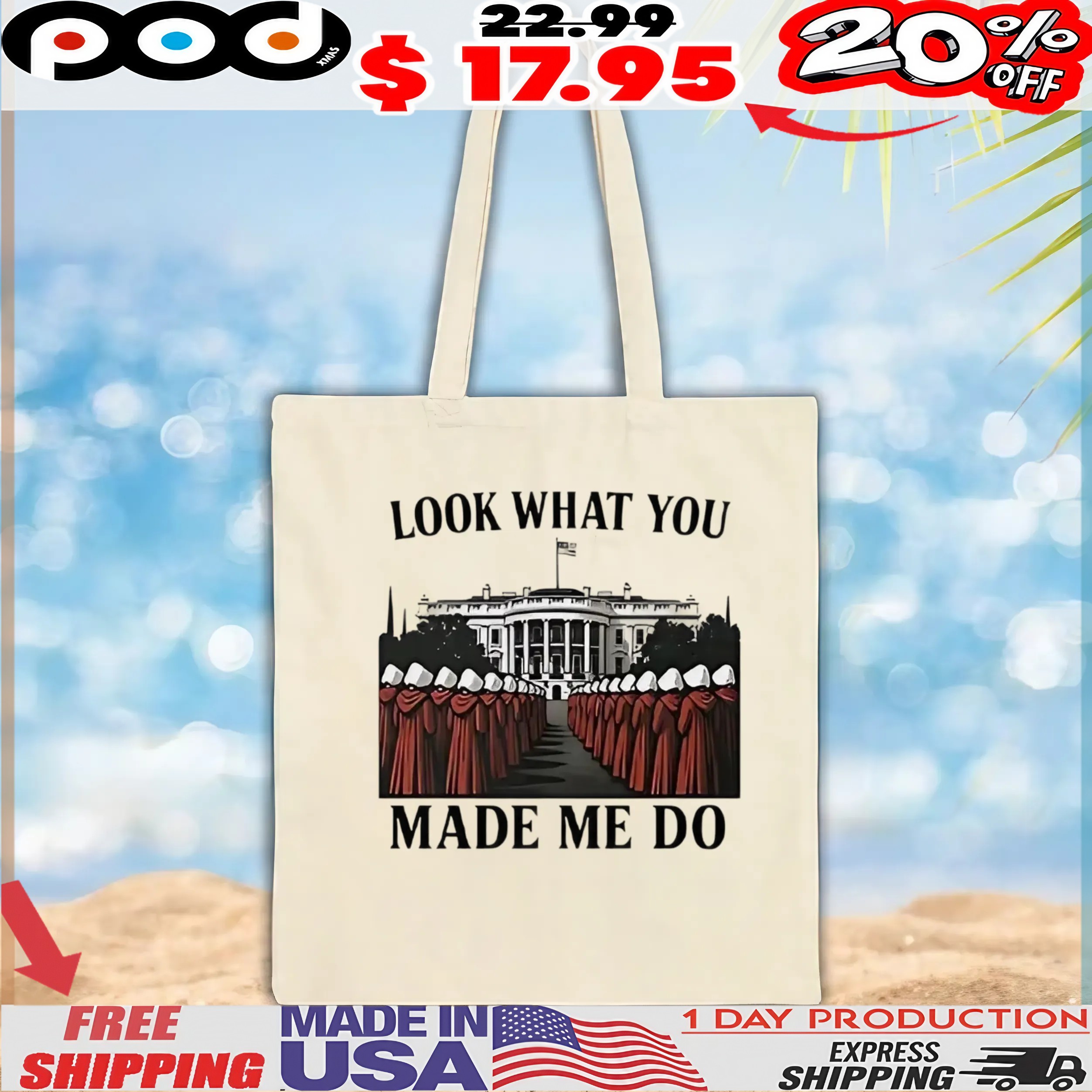 Handmaid’s tale feminist look what you made me do t shirt