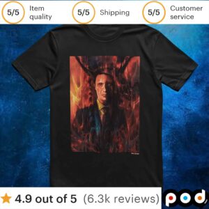 Hannibal Dr Lecter Portrait T Shirt