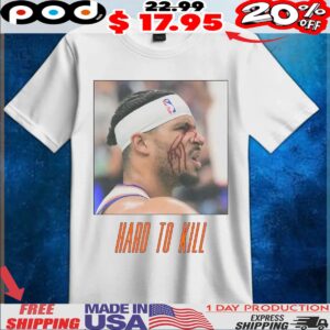 Hard To Kill Josh Hart New York Knicks Nba Basketball Blood T Shirt