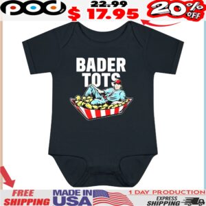 Harrison Bader Wearing Bader Tots T Shirt