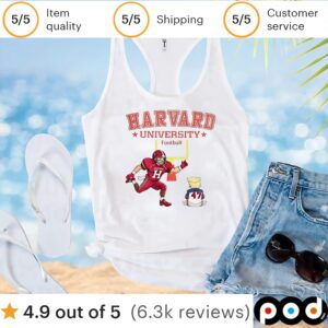 Harvard University football Trump t shirt