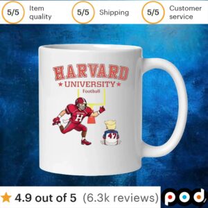 Harvard University football Trump t shirt