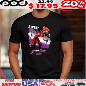 Hazbin Hotel Alastor A What WOW Shirt