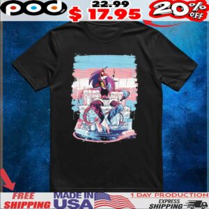 Hazbin Hotel Helluva Boss Sallie Pride T Shirt
