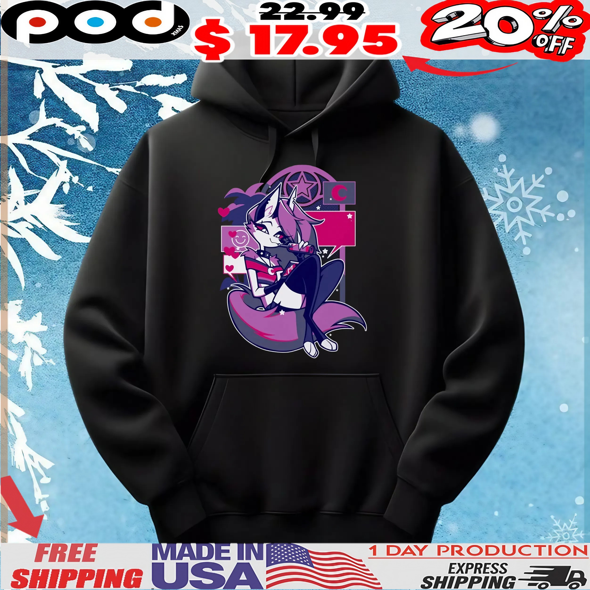 Hazbin Hotel Loona Pride 2025 T Shirt