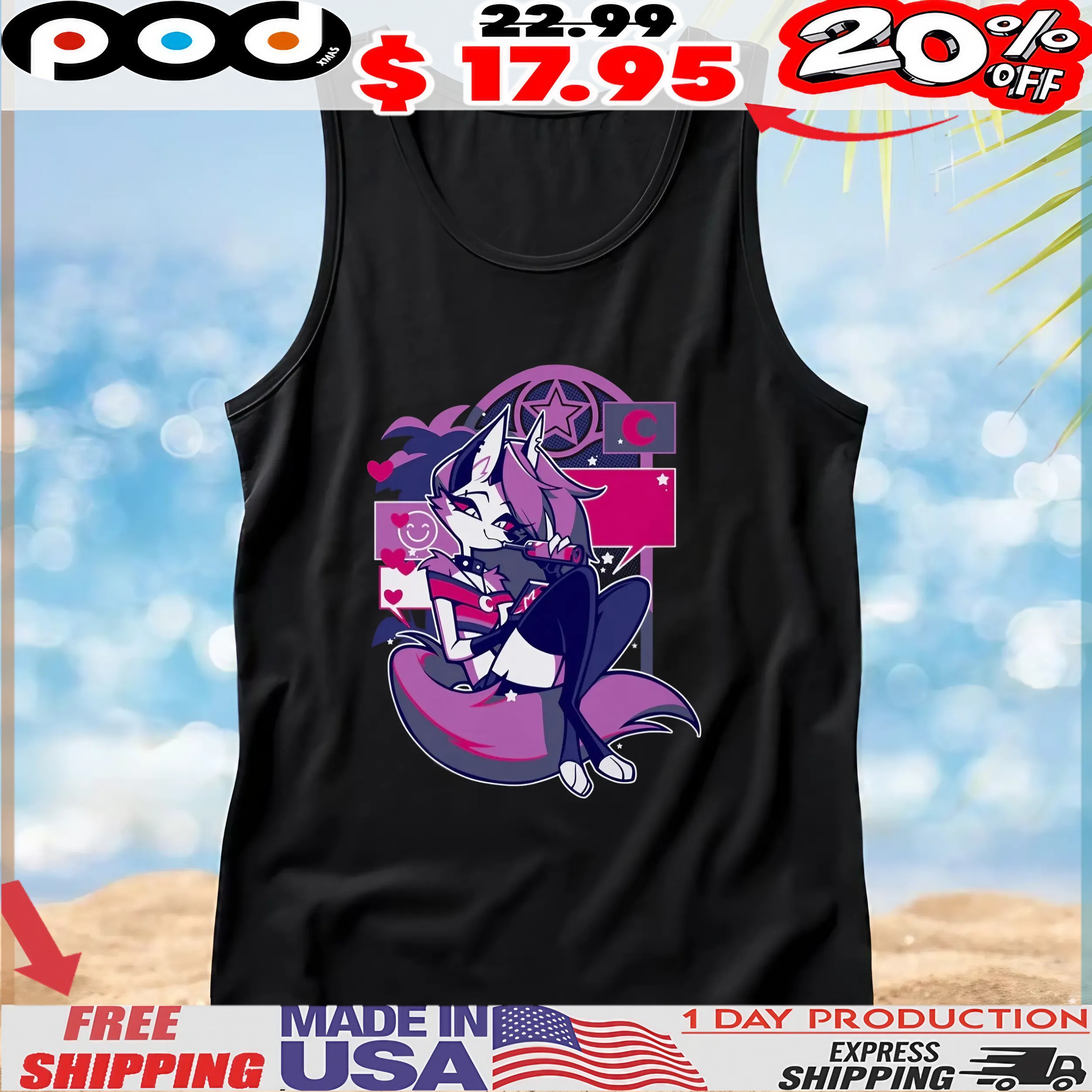 Hazbin Hotel Loona Pride 2025 T Shirt