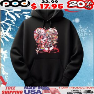 Hazbin Hotel Pride Flags Group T Shirt