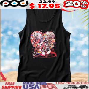 Hazbin Hotel Pride Flags Group T Shirt