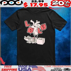 Heart robot t shirt