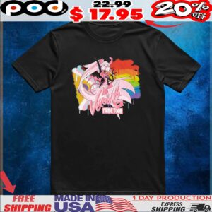 Helluva Boss Verosika Pride Tour T Shirt