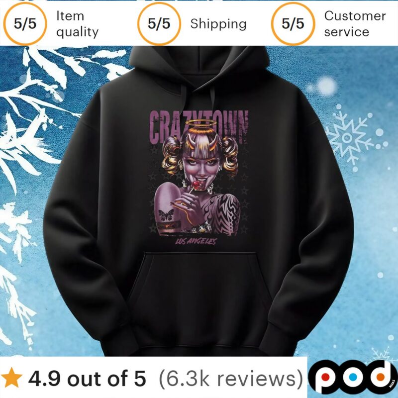 Crazy Town Devil Los Angeles T Shirt