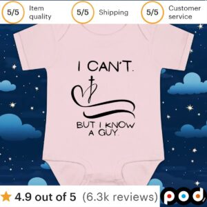 I can’t but I know a guy t shirt