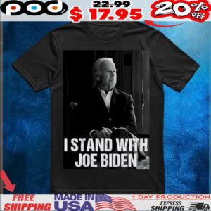 I stand with Joe biden Prostate Cancer Awareness T Shirt