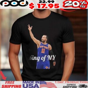 Jalen Brunson New York Knicks king of NY shirt