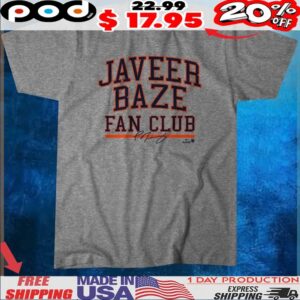 Javier Báez Javeer Baze Fan Club Signature T Shirt