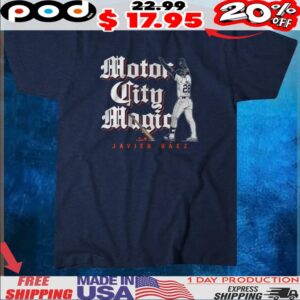 Javier Báez Motor City Magic T Shirt