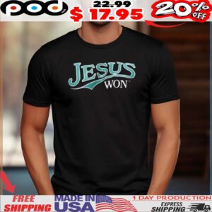 Jesus Won Kyle Stowers Surreal Walk-off Shirt