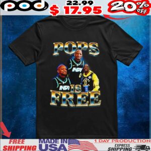 John Haliburton Indiana Pacers pops is free t shirt
