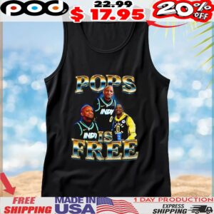 John Haliburton Indiana Pacers pops is free t shirt