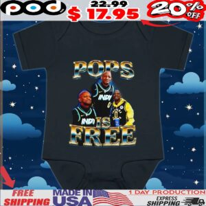 John Haliburton Indiana Pacers pops is free t shirt
