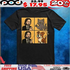 John Wick X the Drake Hotline Bling meme shirt