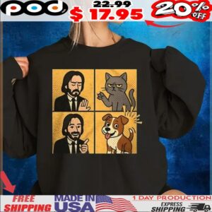 John Wick X the Drake Hotline Bling meme shirt