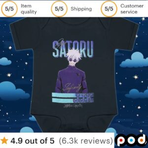 Jujutsu Kaisen Gojo Satoru Infinity Jjk Student T Shirt