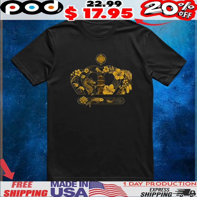 City of Charlotte crown t shirt