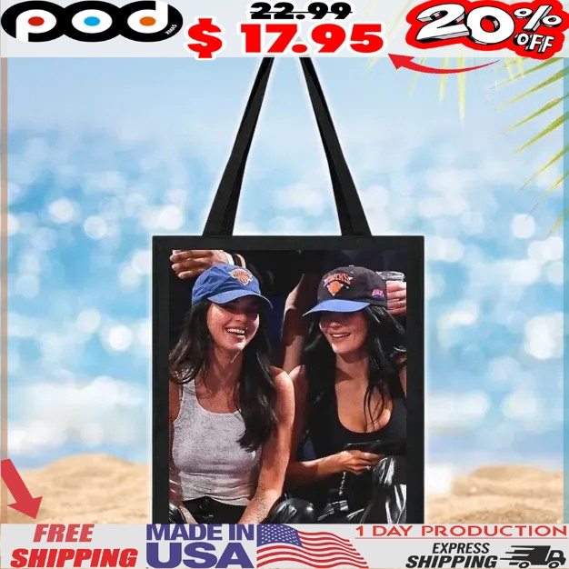 Kardashian And Kylie Jenner At Nba Games New York Knicks Hat Shirt