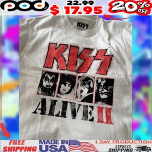 Kiss Alive Ii Vintage Shirt