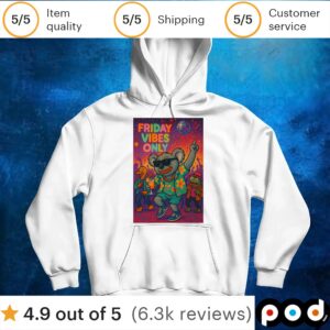 Koala Hawaiian Friday Vibes Only T Shirt