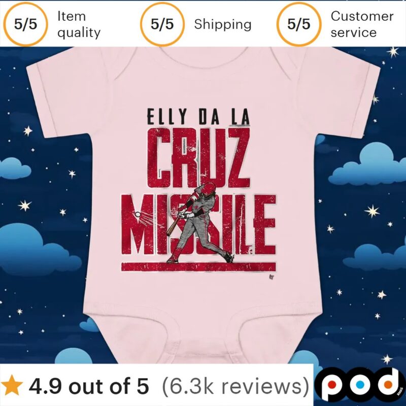 Elly De La Cruz Missile off the Bat T Shirt