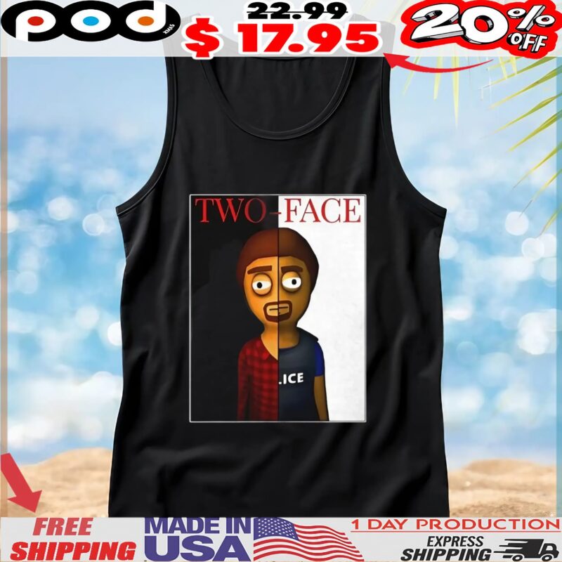 Benji Coleman two face t shirt